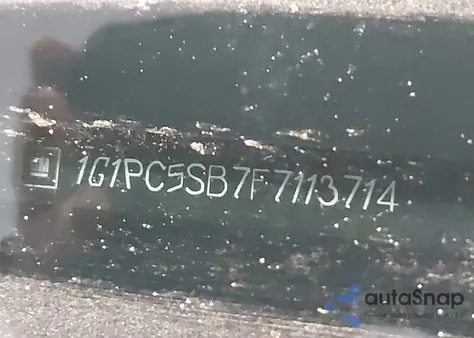 2015 Chevrolet Cruze 1Lt Auto from USA, damaged, VIN 1G1PC5SB7F7113714